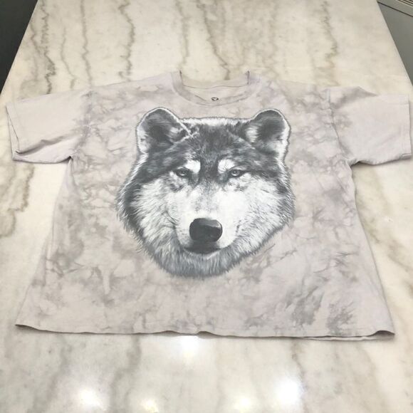 Liquid Blue Grey Wolf T-Shirt Size XL - Picture 1 of 7